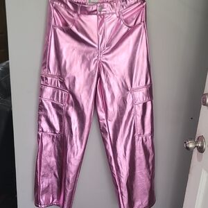 No Boundaries Pink Straight Leg Pants